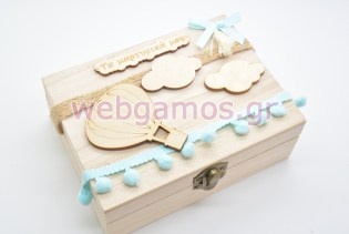 Ξύλινο Κουτί μαρτυρικών αερόστατο (10501070)