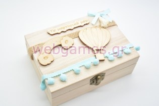 Ξύλινο Κουτί μαρτυρικών αερόστατο (10501071)