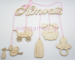 Αναμνηστικό Γέννησης για νεογέννητο (15501118)