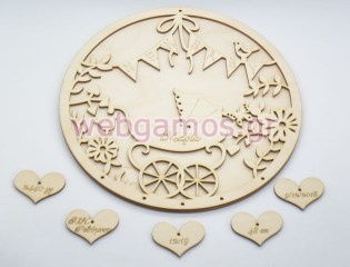 Αναμνηστικό Γέννησης για νεογέννητο αγοράκι με καρδούλες (15501176)