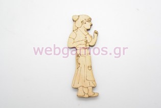 Ξύλινο διακοσμητικό Αγλαΐα (5123222)