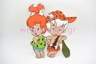 Ξύλινο Διακοσμητικό bamm bamm (xd0229)