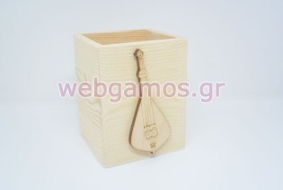 Μολυβοθήκη Ξύλινη κρητική λύρα (1512090)