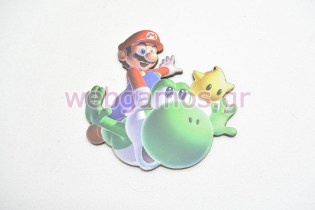 Ξύλινο Διακοσμητικό super mario (xd0190)
