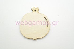 Ξύλινο Διακοσμητικό ρόδι (6004)