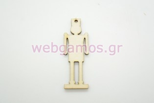 Ξύλινο Διακοσμητικό στρατιωτάκι (60028)