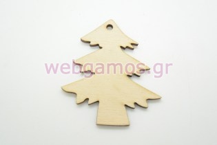 Ξύλινο Διακοσμητικό έλατο (60065)