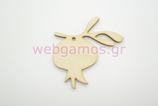 Ξύλινο Διακοσμητικό ρόδι (60045)