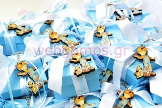 Μπομπονιέρα Βάπτισης αγοράκι (076899)