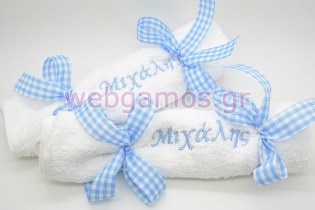 Μπομπονιέρα Βάπτισης πετσέτα (tow3006)