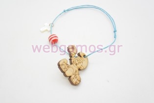 Μαρτυρικό Βραχιολάκι με το μωρό στρουμφάκι (996681)