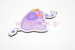 Ξύλινο Διακοσμητικό ελεφαντάκι (zoo0031)