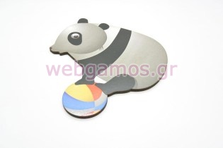 Ξύλινο Διακοσμητικό αρκουδάκι (899)