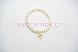 Μαρτυρικό Βραχιολάκι πέρλα (201601)