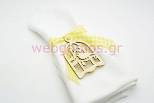 Στολισμός Πετσέτας κλουβί με πουλάκια (201613)