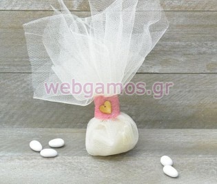 Μπομπονιέρα Γάμου με καρδιά (2016103)