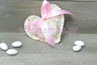 Μπομπονιέρα Γάμου καρδιά (2016101)