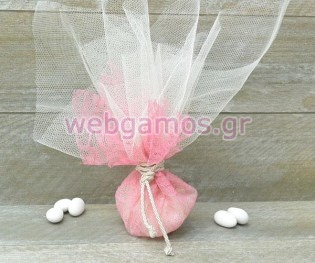 Μπομπονιέρα Γάμου δαντέλα (2016106)