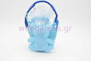 Μπομπονιέρα βάπτισης αρκουδάκι  (437861)