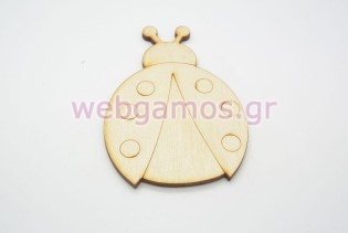 Ξύλινο Διακοσμητικό πασχαλίτσα (500211)