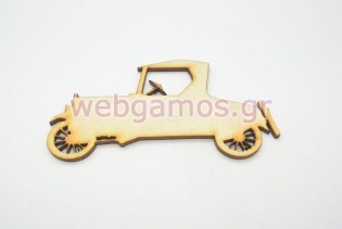 Ξύλινο Διακοσμητικό αυτοκίνητο vintage (5002)