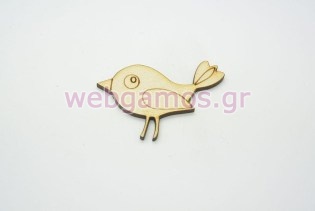 Ξύλινο Διακοσμητικό πουλάκι (50047)