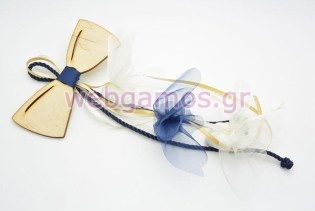 Μπομπονιέρα Βάπτισης παπιγιόν (485628)