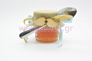 Βαζάκι με μαρμελάδα μουστάκι (485627)