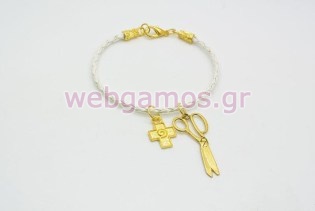 Μαρτυρικό Ψαλίδι βραχιολάκι (389002)