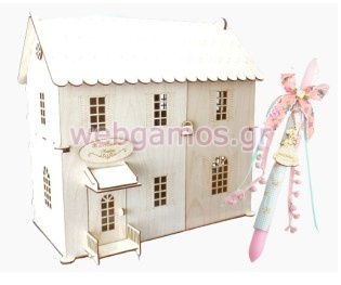 Πασχαλινή λαμπάδα κουκλόσπιτο μεγάλο ανοιγόμενο (23315668)