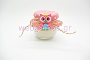 Βαζάκι Βανίλια κουκουβάγια (853408)