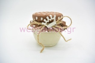 Βαζάκι Βανίλια κορώνα (853407)