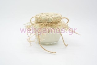 Βαζάκι Βανίλια  vintage (853418)