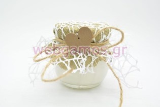 Βαζάκι Βανίλια καρδιά (853420)