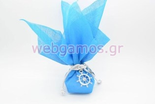 Μπομπονιέρα Βάπτισης τιμονάκι (863411)