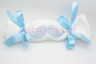 Μπομπονιέρα Πετσέτα μουστάκι (tow1391)