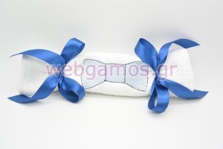 Μπομπονιέρα Πετσέτα παπιγιόν (tow1361)