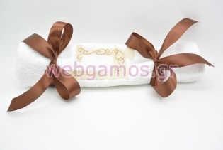 Μπομπονιέρα Πετσέτα ραπτομηχανή (tow1482)