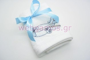 Μπομπονιέρα Πετσέτα αεροπλανάκι (tow1369)