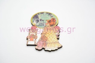 Ξύλινο Διακοσμητικό sarah kay (xd0094)