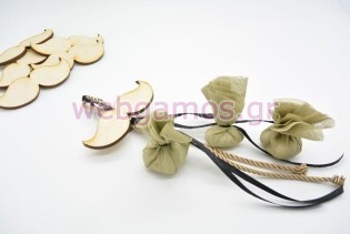 Μπομπονιέρα Βάπτισης μουστάκι (853553)