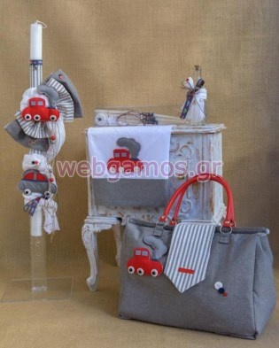 Σετ Βάπτισης τρενάκι (529)