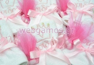 Μπομπονιέρα Πετσέτα κορώνα (tow1237)