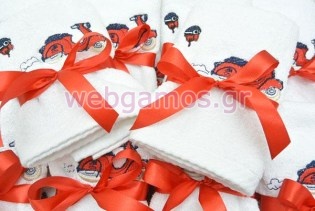 Μπομπονιέρα Πετσέτα βέσπα (tow5016)