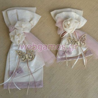 Στολισμός Λαμπάδας - κουτιού πεταλούδες (Μ518)