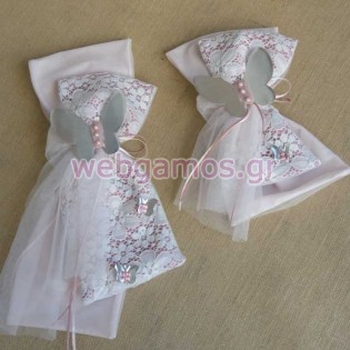 Στολισμός Λαμπάδας - κουτιού πεταλούδες (Μ520)