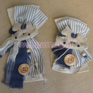 Στολισμός Λαμπάδας - κουτιού αλογάκι (Μ532)