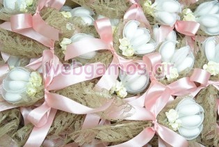 Μπομπονιέρα Γάμου μπουκετάκι (853605)