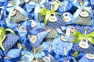 Μπομπονιέρα Βάπτισης κιθάρα (853628)