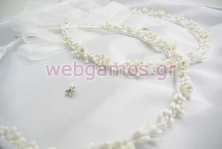 Στέφανα Γάμου πορσελάνης (388)